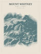 Mount Whitney — Red Relief print in Graphite