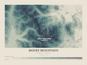 Rocky Mountain — Contour Colour print in Graphite (landscape)