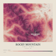 Rocky Mountain — Contour Colour print in Rose & Stone (square)