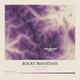 Rocky Mountain — Contour Colour print in Plum & Clay (square)