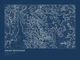 Rocky Mountain — Ink print in Blueprint Dark (landscape)