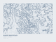 Rocky Mountain — Ink print in Blueprint Light (landscape)