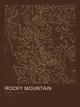 Rocky Mountain — Ink print in Desert Dark