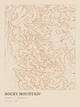 Rocky Mountain — Ink print in Desert Light
