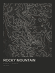Rocky Mountain — Ink print in Ink Dark