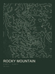 Rocky Mountain — Ink print in Ranger Dark