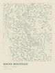 Rocky Mountain — Ink print in Ranger Light