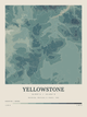 Yellowstone — Contour Colour print in Graphite