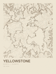 Yellowstone — Ink print in Atlas Light
