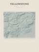 Yellowstone — Red Relief print in Graphite