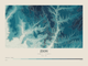 Zion — Contour Colour print in Fjord (landscape)