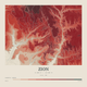Zion — Contour Colour print in Red Earth (square)