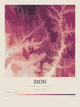 Zion — Contour Colour print in Rose & Stone