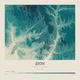 Zion — Contour Colour print in Alpine Teal (square)