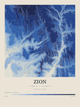 Zion — Contour Colour print in Ultramarine