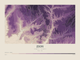 Zion — Contour Colour print in Plum & Clay (landscape)