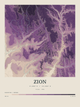 Zion — Contour Colour print in Plum & Clay