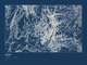 Zion — Ink print in Blueprint Dark (landscape)