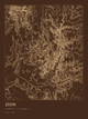 Zion — Ink print in Desert Dark