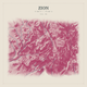 Zion — Red Relief print in Rose & Stone (square)