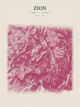 Zion — Red Relief print in Rose & Stone