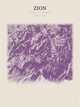 Zion — Red Relief print in Plum & Clay